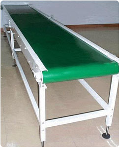 Horizontal belt conveyor 