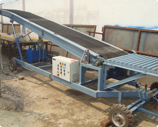  Truck loading conveyor