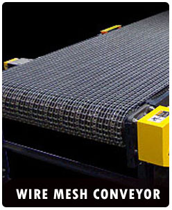 Wire mesh conveyors
