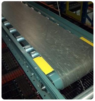 Roller on Bed Flat Belt conveyor
