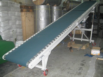  Material Handling Systems – Incline Conveyor with Hopper 