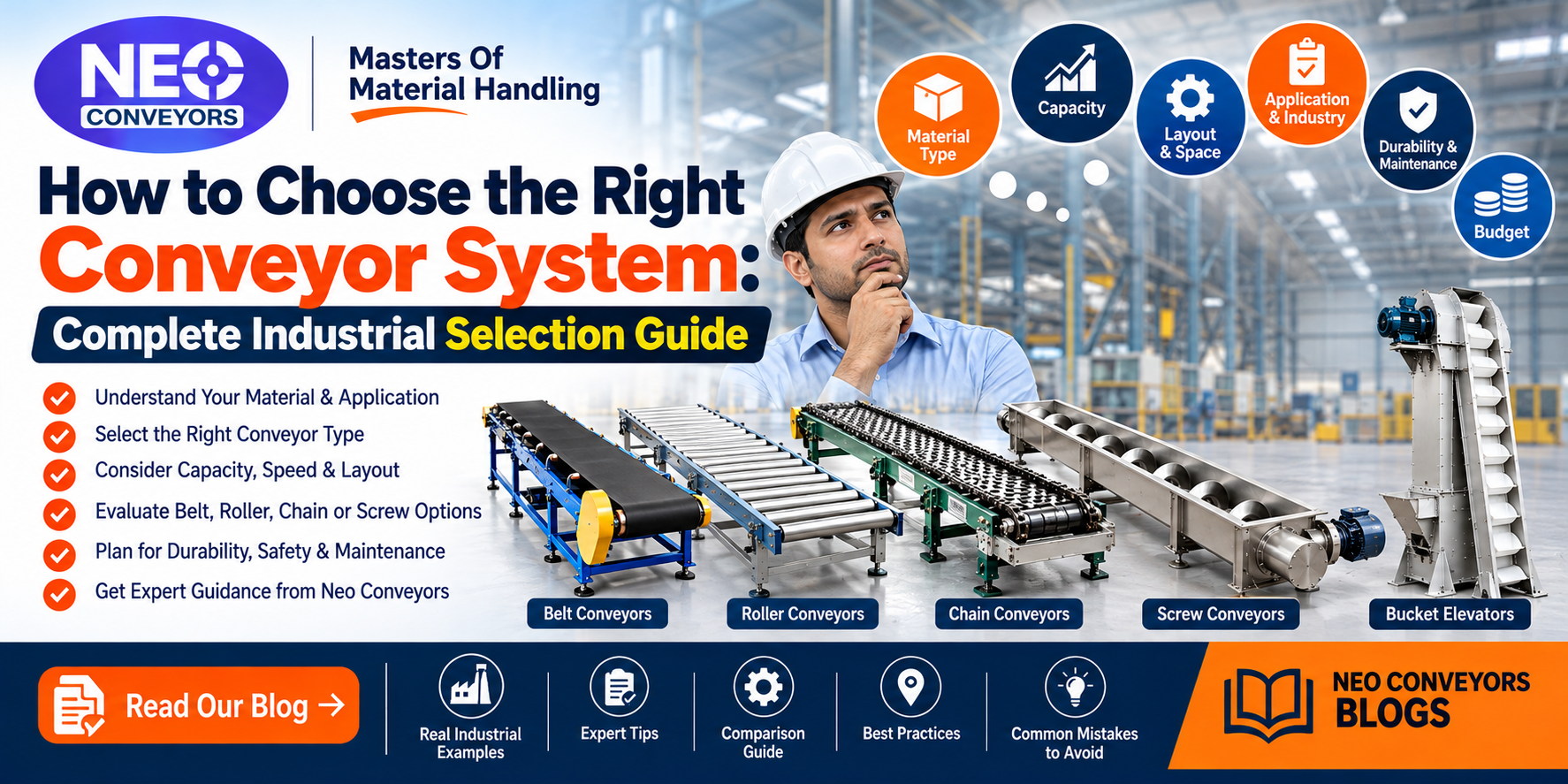 How to Choose the Right Conveyor System: Complete Industrial Selection Guide