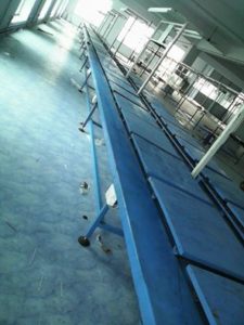 chain conveyor for assembly line