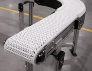 Plastic modular belt conveyor